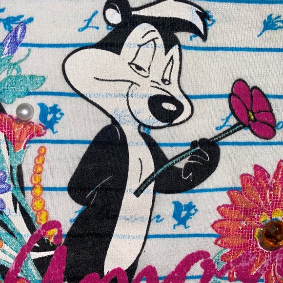 Vintage Looney Tunes Pepe Le Pew Shirt - Picture 4 of 7
